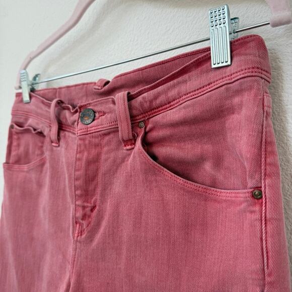 LEVI’S 511 Skinny Jeans Pink Red Denim Mid Rise Stretch Size 30x32 Cotton Blend - Picture 2 of 9
